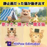 「お気に入りの猫イラストを動画にしてみた。AIで喋る・踊るキャラクターが簡単に作れる【PR】」の画像1