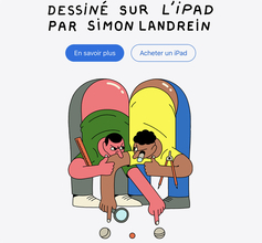 仏Apple、パリ2024オリンピックに合わせ、サイモン・ランドライン氏のiPadで描いたスポーツイラスト壁紙を無料配布