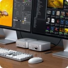 Satechi、Mac miniサイズのThunderbolt 5接続ドック「Thunderbolt 5 CubeDock with SSD Enclosure」を発表