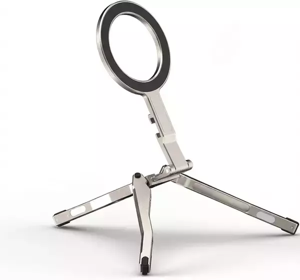 Amazon、Aecorbirのチタン塗装高密度ABS樹脂採用MagSafeマウント三脚「QY68」を299円で販売中