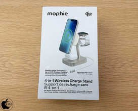 Apple Store、mophieのQi2 25W対応iPhone、Apple Watch、AirPod用ワイヤレス充電スタンド「mophie 4-in-1 Wireless Charge Stand」を販売開始