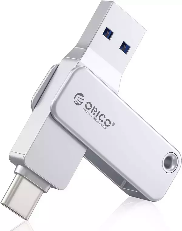 Amazon、ORICOのUSB-A/USB-C接続フラッシュメモリの128GBモデル「EB05-128GB」を1,988円で販売中（ブラックフライデーセール）