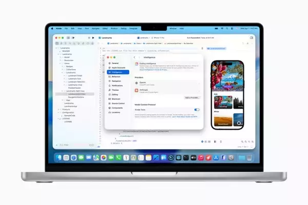 Apple、AnthropicやOpenAIのコーディングエージェントを直接活用可能な「Xcode 26.3」を発表