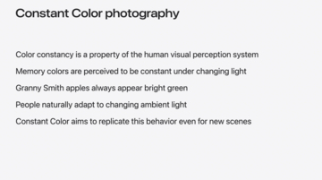 WWDC24：すべてのキャプチャで色の一貫性を維持する「Constant Color」紹介