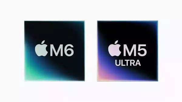 Apple、パフォーマンスとAI演算に大幅な向上をもたらす「M6」チップと「M5 Ultra」チップを発表