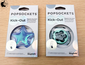 Apple Store、PopSocketsのMagsafeマウントグリップ「PopSockets Kick-Out Grip & Stand（MagSafe対応）」のTidepoolモデルを販売開始