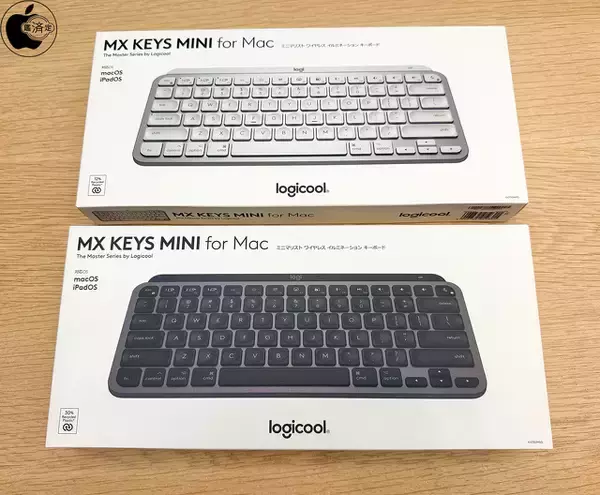 Apple Store、Logicool製ワイヤレスキーボード「Logicool MX Keys Mini for Mac」を販売開始
