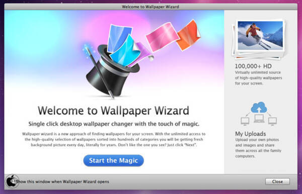 10万枚以上のhd壁紙を利用出来るmac用壁紙アプリ Wallpaper Wizard