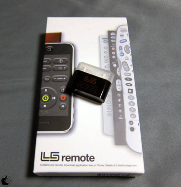 明宝のiphone Ipod Touchを家電やカメラなどの多機能学習リモコンに変えることができるアダプタ L5remote を試す L5remotejp 11年4月2日 エキサイトニュース