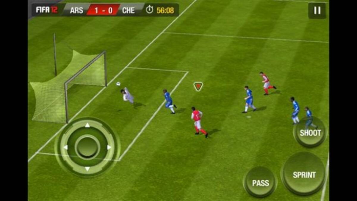 Electronic Arts Iphoneをコントローラーとして利用する Easports Gamepad 対応のipad用サッカーゲームアプリ Fifa Soccer 12 By Ea Sports For Ipad をリリース 11年9月29日 エキサイトニュース