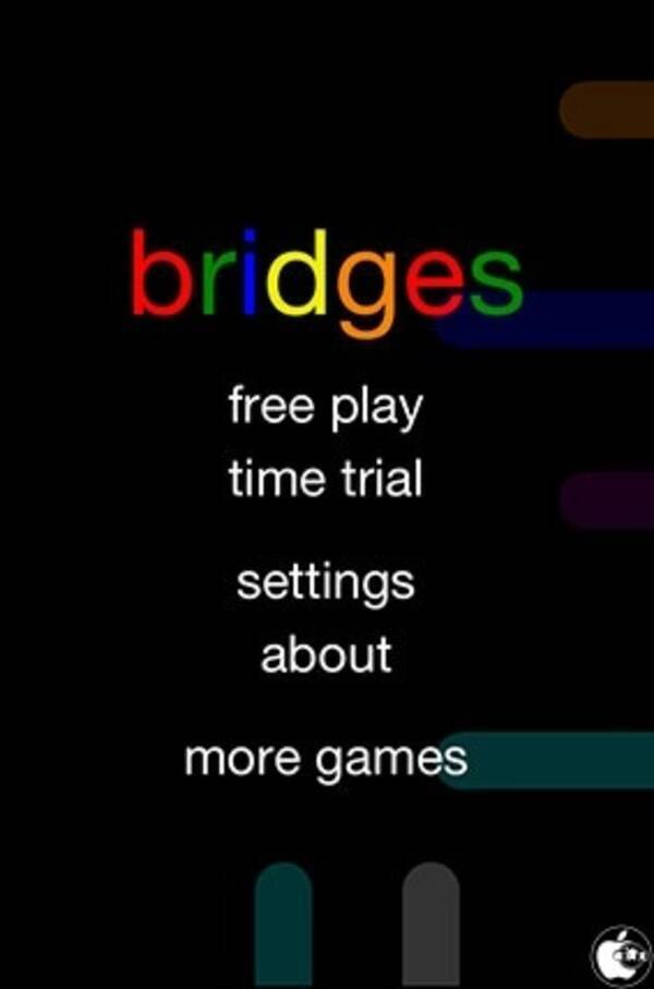 画面内にある同じ色のボールを全て繋げるパズルゲームに 橋 という要素が加わったアプリ Flow Free Bridges を試す 2012年11月12日 エキサイトニュース