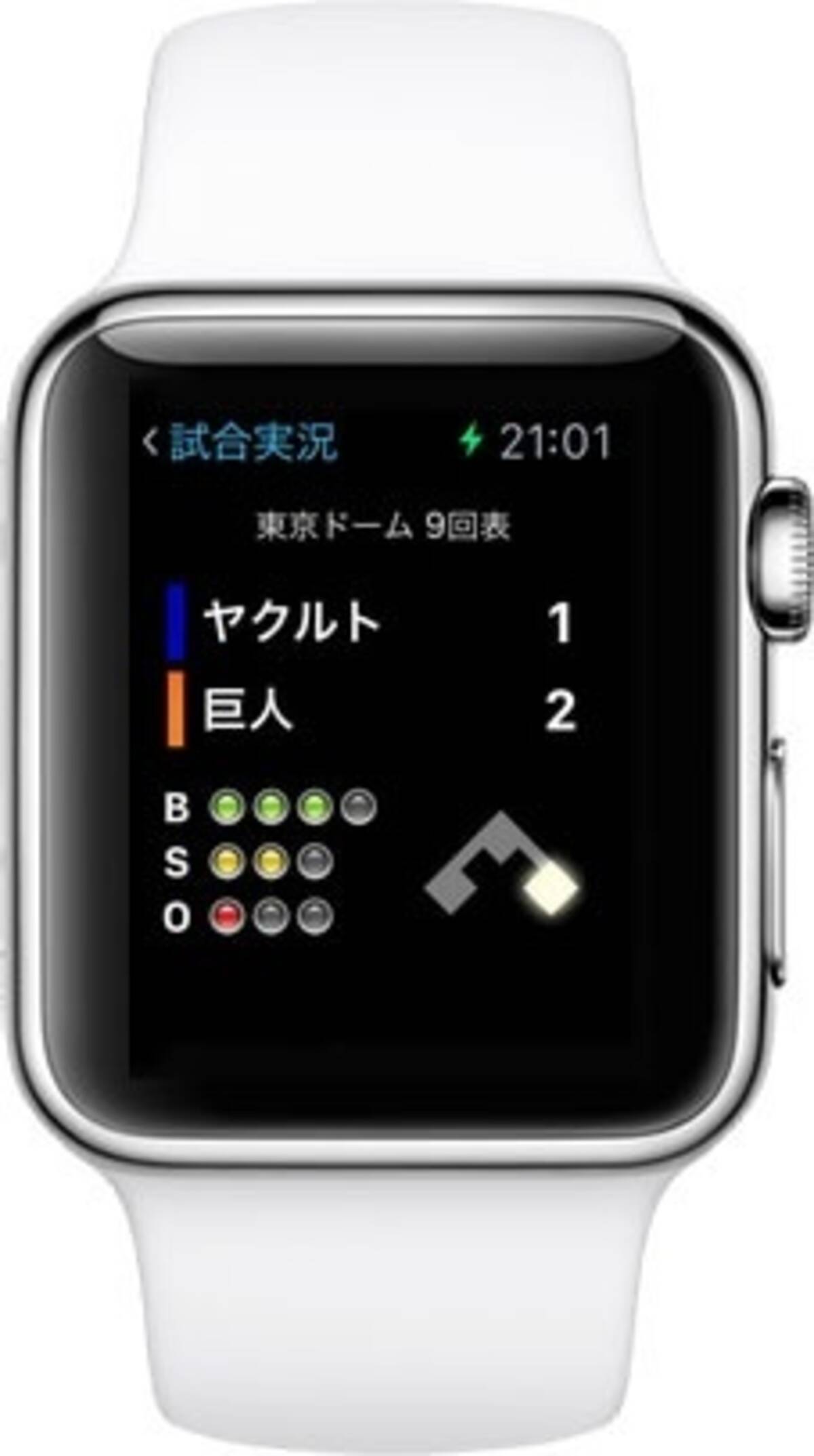 ズームデザイン Apple Watchに対応したios用プロ野球速報アプリ プロ野球 Data Live 5 3 をリリース 15年4月23日 エキサイトニュース