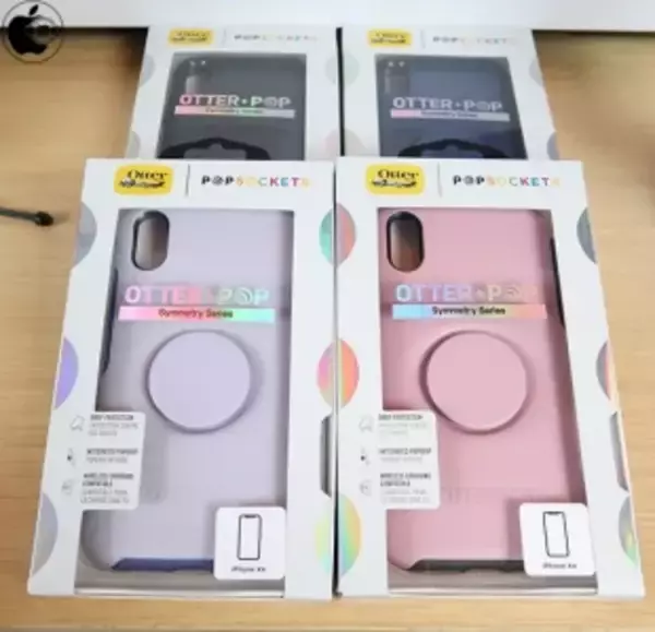 「Apple Store、OtterBoxの背面グリップ付きiPhone XR用ケース「OtterBox Otter + Pop Symmetry Series Case for iPhone XR」を販売開始」の画像