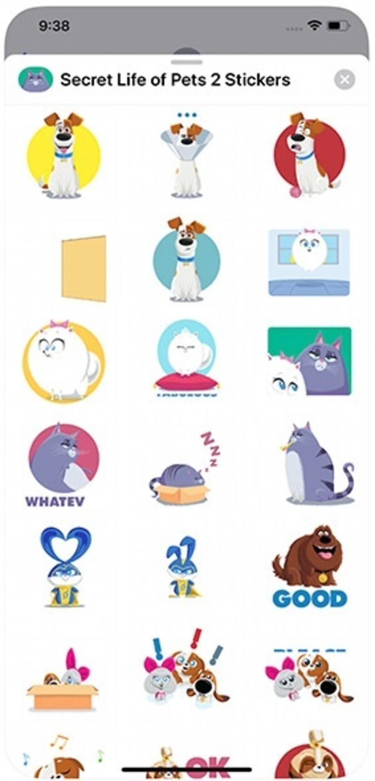 Universal Studio 映画 ペット2 のimessage用ステッカーアプリ The Secret Life Of Pets 2 をリリース 19年6月25日 エキサイトニュース