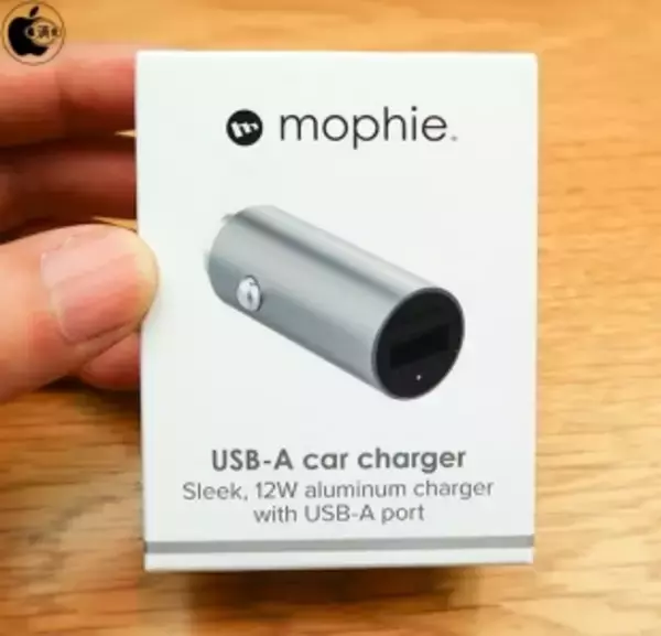 「Apple Store、mophieのUSB-A対応カーチャージャー「mophie USB-A Car Charger」を販売開始（Store限定）」の画像