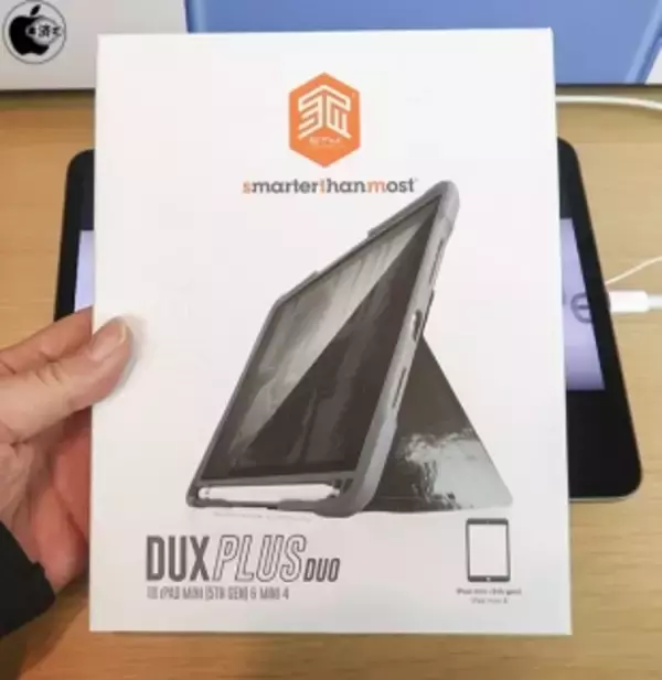 Apple Store、STMの学校向けiPad mini (5th generation)用耐衝撃ケース「STM Dux Plus Duo Case for iPad mini（第4世代、第5世代）」を販売開始
