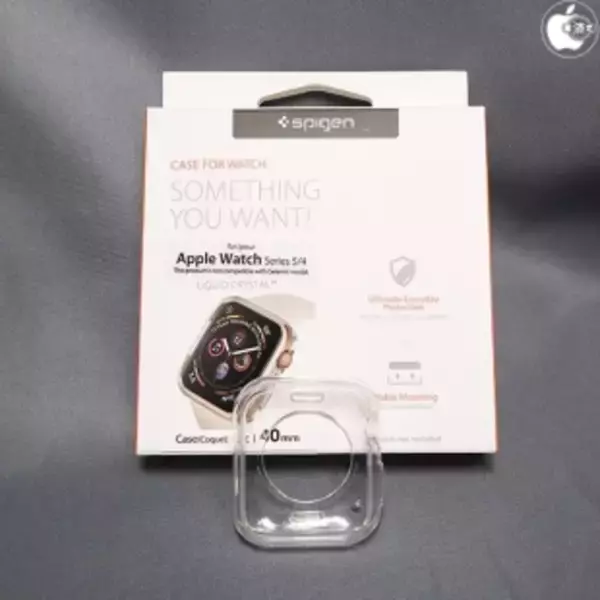 SpigenのApple Watch用TPUケース「Spigen Apple Watch Series SE/6/5/4 ケース リキッドクリスタル」を試す