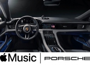 ポルシェ、同社初のフル電動スポーツカー「タイカン」がApple Musicの歌詞表示機能に対応