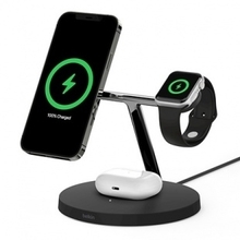 Apple Store、BelkinのMagSafe対応ワイヤレス充電器「Belkin BOOST↑CHARGE PRO 3-in-1 Wireless Charger with MagSafe」を販売開始