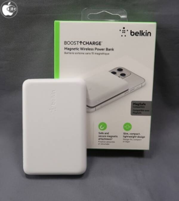 ベルキンのiphone 12シリーズのmagsafeに対応したモバイルバッテリー Belkin Boost Charge Magsafe を試す 21年7月4日 エキサイトニュース