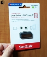 あきばお〜、Western DigitalのUSB-C/USB-A接続対応USB 3.1メモリ「SanDisk Ultra Dual Drive USB Type-C 128G」を1,718円で販売中
