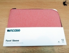Apple Store、IncaseのMacBook Air/Pro 13インチ用スリーブケース「Incase Facet Sleeve for 13インチMacBook Air and MacBook Pro ピンク」を販売開始