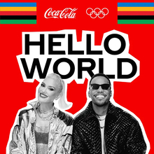 グウェン・ステファニー＆アンダーソン・パーク、オリンピックとコカ・コーラによるコラボ楽曲「Hello World（Song of the Olympics）」をApple Musicなどで配信開始