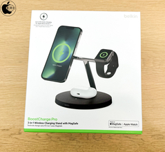 Apple Store、BelkinのQi2 & Apple Watch急速充電対応ワイヤレス充電器「Belkin BoostCharge Pro 3-in-1 Magnetic Charging Stand」を販売開始