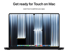 Apple、デベロッパ向けMacBook Pro（PROLED XDRディスプレイ）情報「Get ready for Touch on Mac」を公開