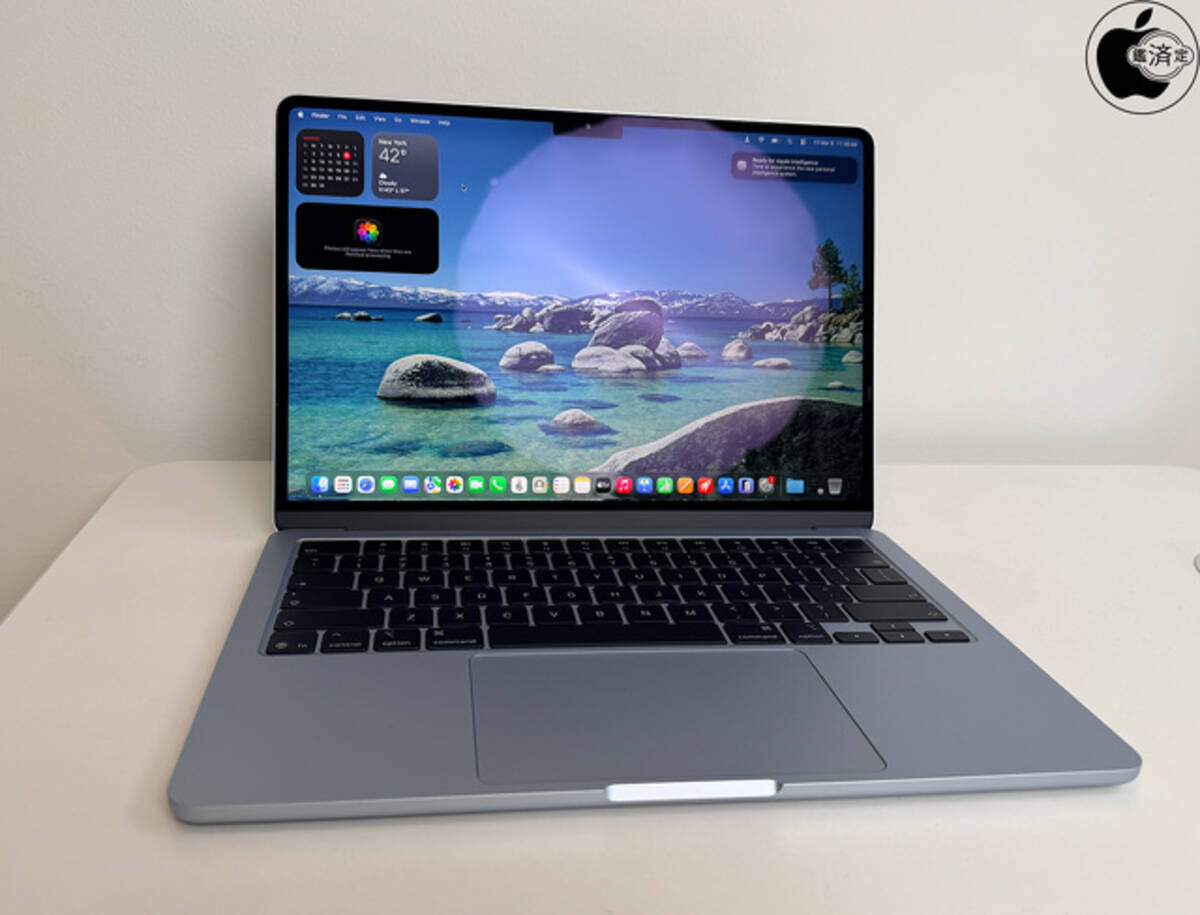 AppleのM5チップ搭載13インチMacBook Air「MacBook Air (13-inch, M5 