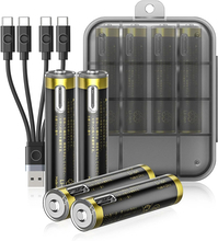 Amazon、ORICOのUSB-C充電式単4形充電池の4本セット「ORICO-EG7C」を1,587円で販売中（クーポン適用）