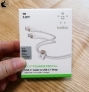 Apple Store、Belkinの超高耐久 USB-Cケーブル「BOOST↑Charge Pro Flex USB-C to USB-C Cable（1m）」を販売開始