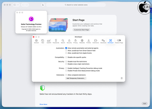 Apple、Safari Technology Preview 247にウェブ開発者向けSafari MCPサーバーを導入