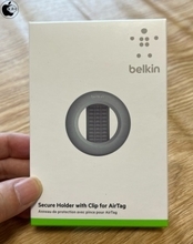 Apple Store、BelkinのAirTag用クリップ付きセキュアホルダー「Belkin AirTag用クリップ付きセキュアホルダー」を販売開始