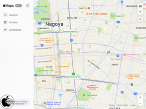 Apple、Appleマップのウェブ版「Apple Maps on the Web」をパブリックベータ版として公開