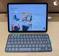 Apple Store、Logicooの収納可能なキーボードと調節可能なキックスタンド「Logicool Flip Folio Keyboard Case」を販売開始
