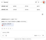 「Google、Geminiから指定ファイル形式保存が可能に」の画像1