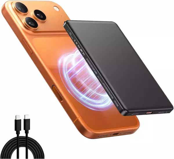 Amazon、YhfeshのMagSafe対応5000mAhワイヤレスバッテリー「YHFS-JP」を1,499円で販売中（クーポン適用）