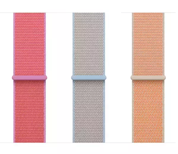 Apple、Apple Watch用スポーツループに2026年春の新色を追加発売