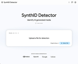 Google、OpenAI、NVIDIA、Kakaoと提携し、またAppleとも近日中に連携し、生成したコンテンツを検証する「SynthID Detector」を拡張