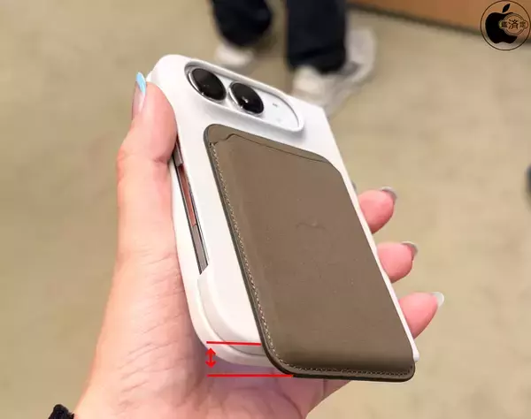 iPhone DuoでMagSafeマウントアクセサリを利用する場合、縦の長さに注意が必要