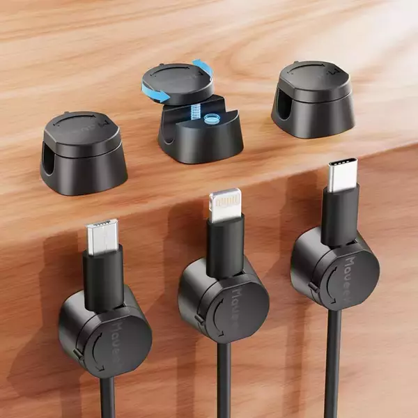Amazon、Maveekのマグネット式ケーブルホルダー6個セット「18-ZP-BK6」を399円で激安販売中（クーポン適用）