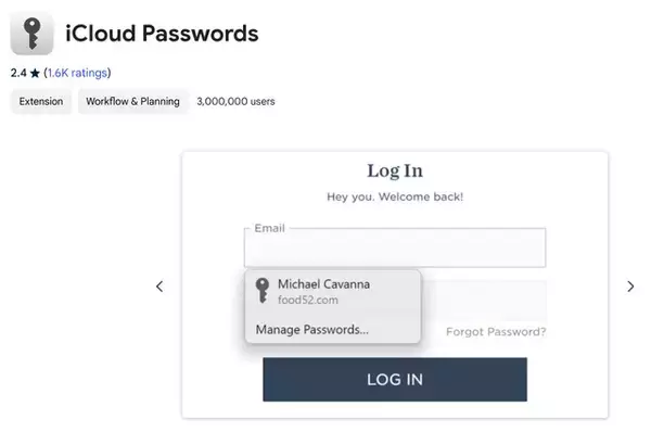Apple、Chrome向け拡張機能「iCloudパスワード 3.3.0」を提供開始