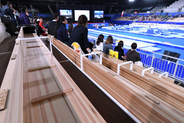 木製の座席「お尻が痛い」五輪会場・有明体操競技場、木のぬくもり好評も観客ため息