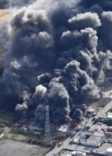 「廃棄物が燃えている」と119番　現場に黒煙、異臭　千葉・市原　