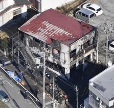 千葉・流山のアパート火災　死亡の3人は入居者か
