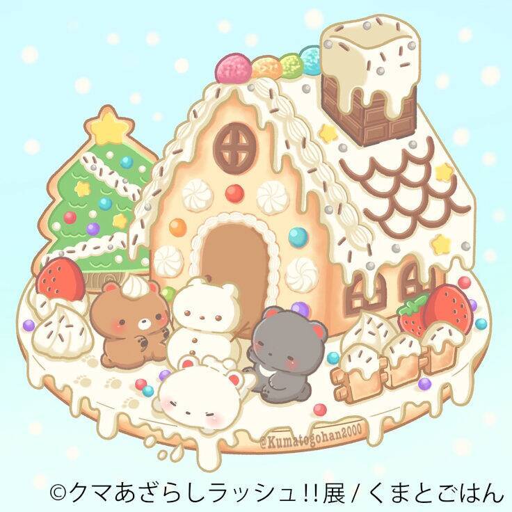 クマとあざらしの可愛いイラストやグッズを集めた「クマあざらしラッシュ!!展 2023」