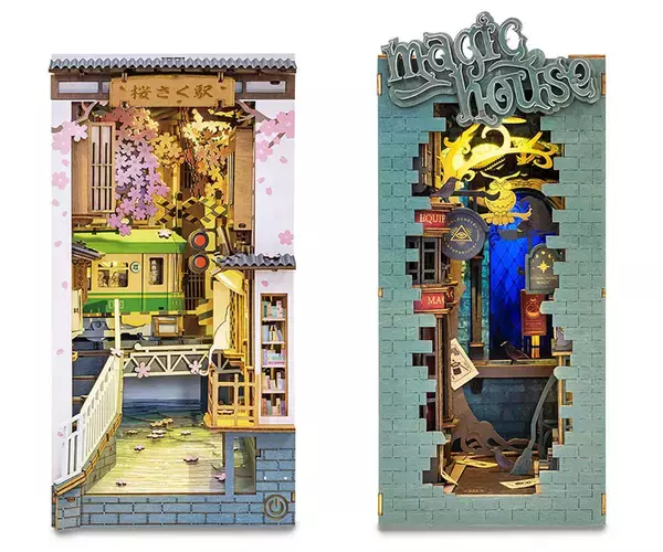 「プラザクリエイト、ブックヌックシリーズより「桜さく駅」「マジックハウス」を発売」の画像