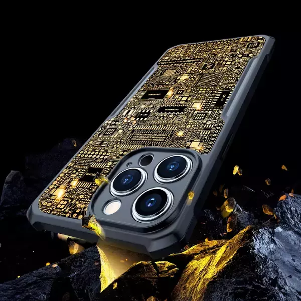 「伝統と未来が融合したデザイン、耐衝撃と美しさを兼ね備えたスマホケース「AuGrip」が販売」の画像