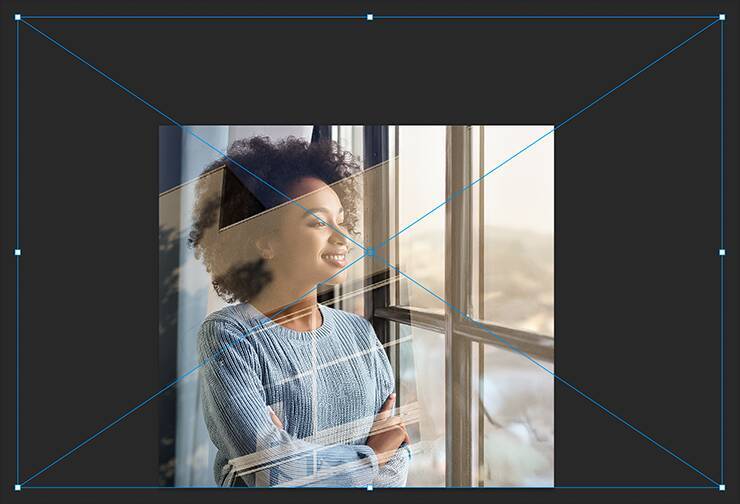 Photoshopで写真の映り込みを表現する（映り込み／反射／写真加工）